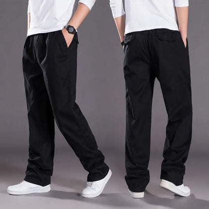 Minimalist Cotton Cargo Pants (Safari Style)