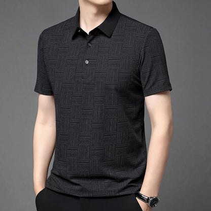 Men's Business Casual Summer Polo Shirt