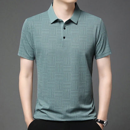 Men's Business Casual Summer Polo Shirt
