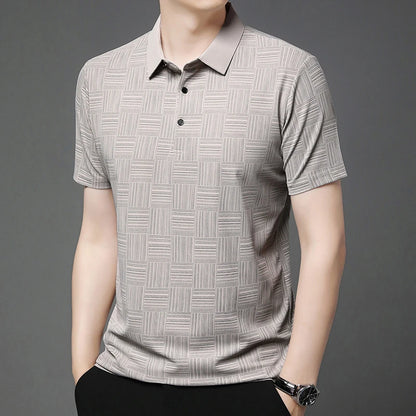Men's Business Casual Summer Polo Shirt