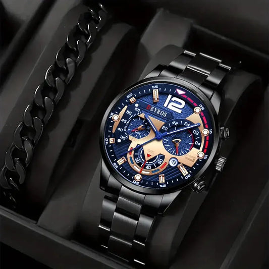 DEYROS Sport Deluxe Quartz Watch