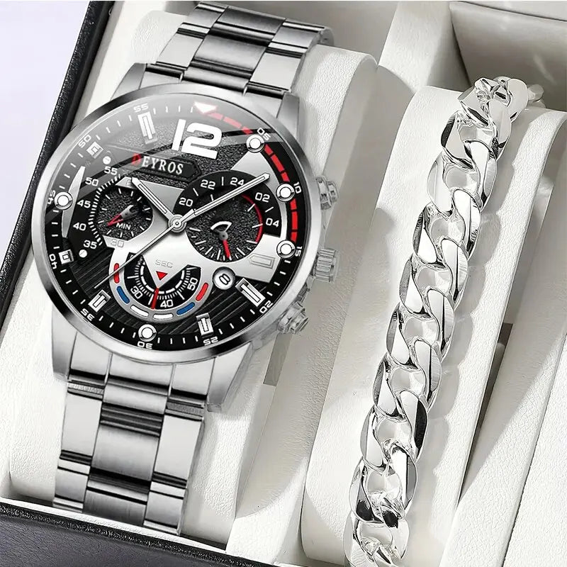 DEYROS Sport Deluxe Quartz Watch