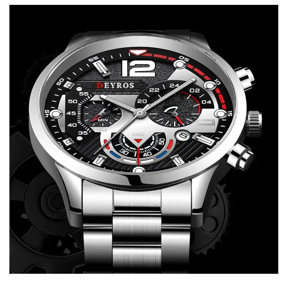 DEYROS Sport Deluxe Quartz Watch