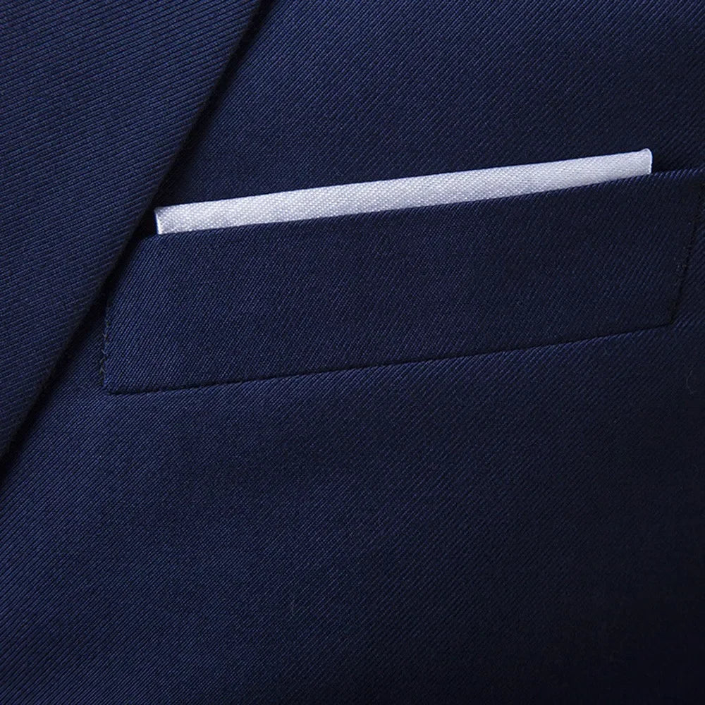 Men Suits For Business Wedding Blazers 2 Pieces 3 Sets Elegant Full Vest Pants Coats 2023 Formal Jackets