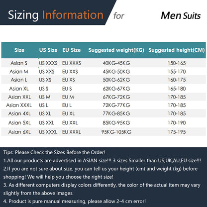 Men Suits For Business Wedding Blazers 2 Pieces 3 Sets Elegant Full Vest Pants Coats 2023 Formal Jackets