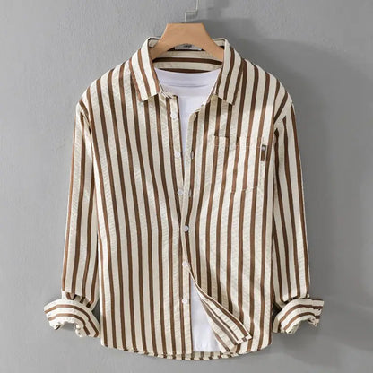 Spring/Summer Men's Square Collar Button
