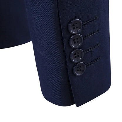 Men Suits For Business Wedding Blazers 2 Pieces 3 Sets Elegant Full Vest Pants Coats 2023 Formal Jackets