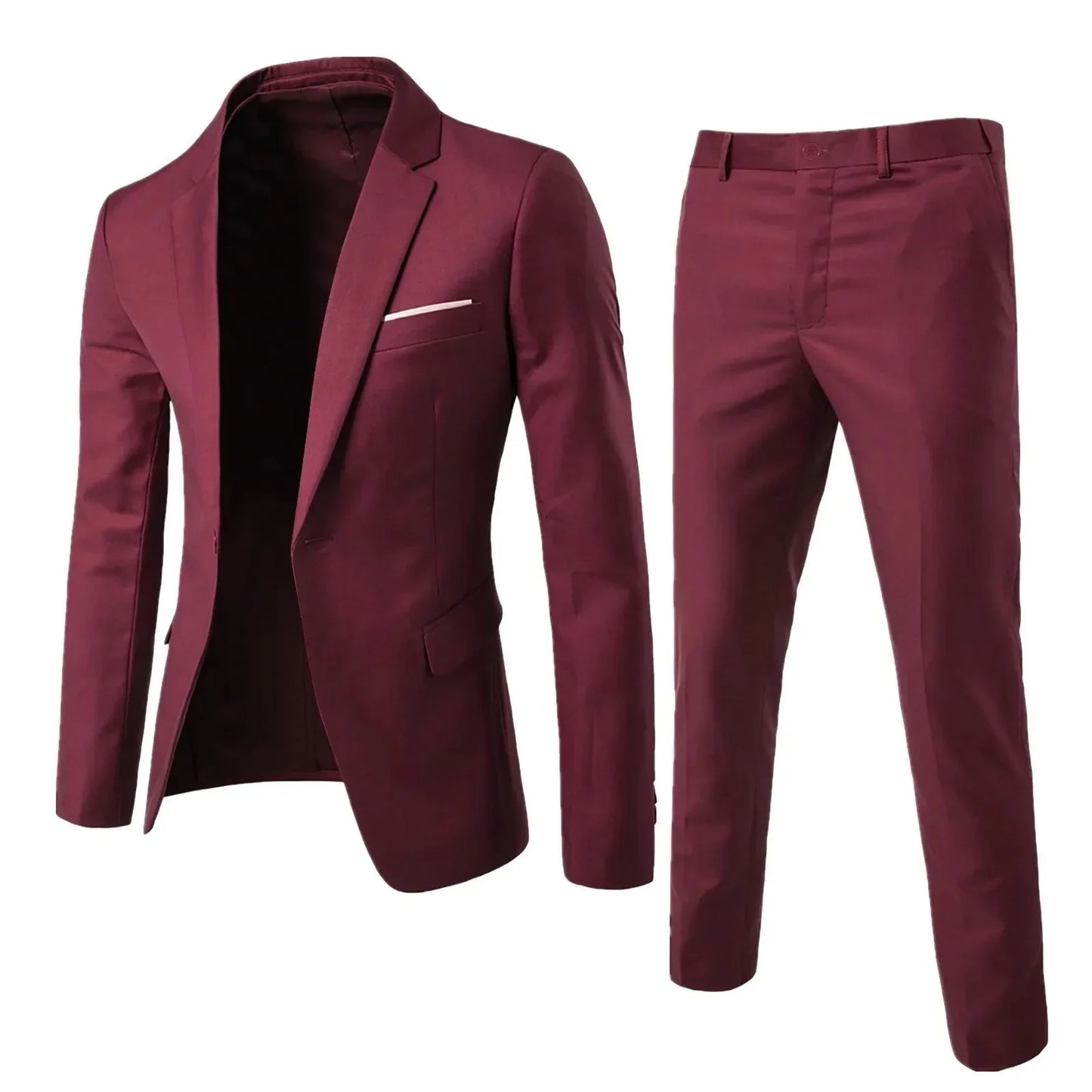 Men Suits For Business Wedding Blazers 2 Pieces 3 Sets Elegant Full Vest Pants Coats 2023 Formal Jackets