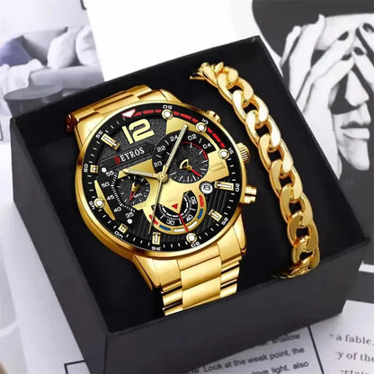 DEYROS Sport Deluxe Quartz Watch