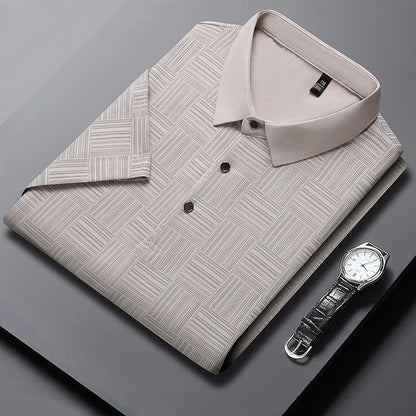 Men's Business Casual Summer Polo Shirt