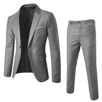 Men Suits For Business Wedding Blazers 2 Pieces 3 Sets Elegant Full Vest Pants Coats 2023 Formal Jackets