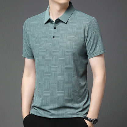 Men's Business Casual Summer Polo Shirt