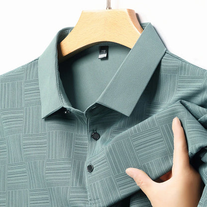 Men's Business Casual Summer Polo Shirt