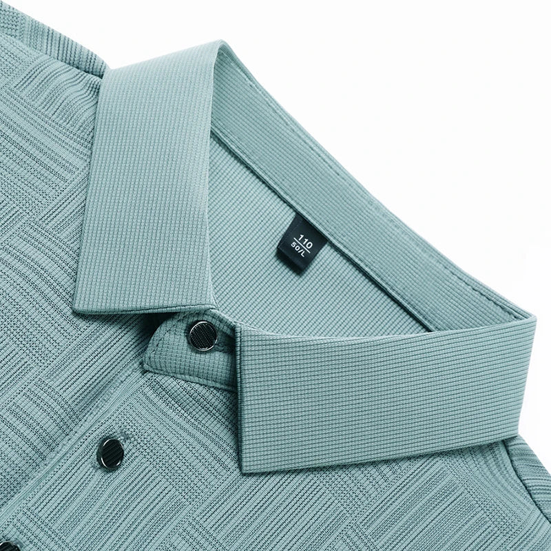 Men's Business Casual Summer Polo Shirt