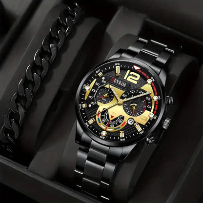DEYROS Sport Deluxe Quartz Watch