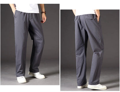Minimalist Cotton Cargo Pants (Safari Style)