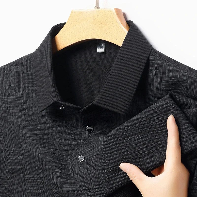 Men's Business Casual Summer Polo Shirt