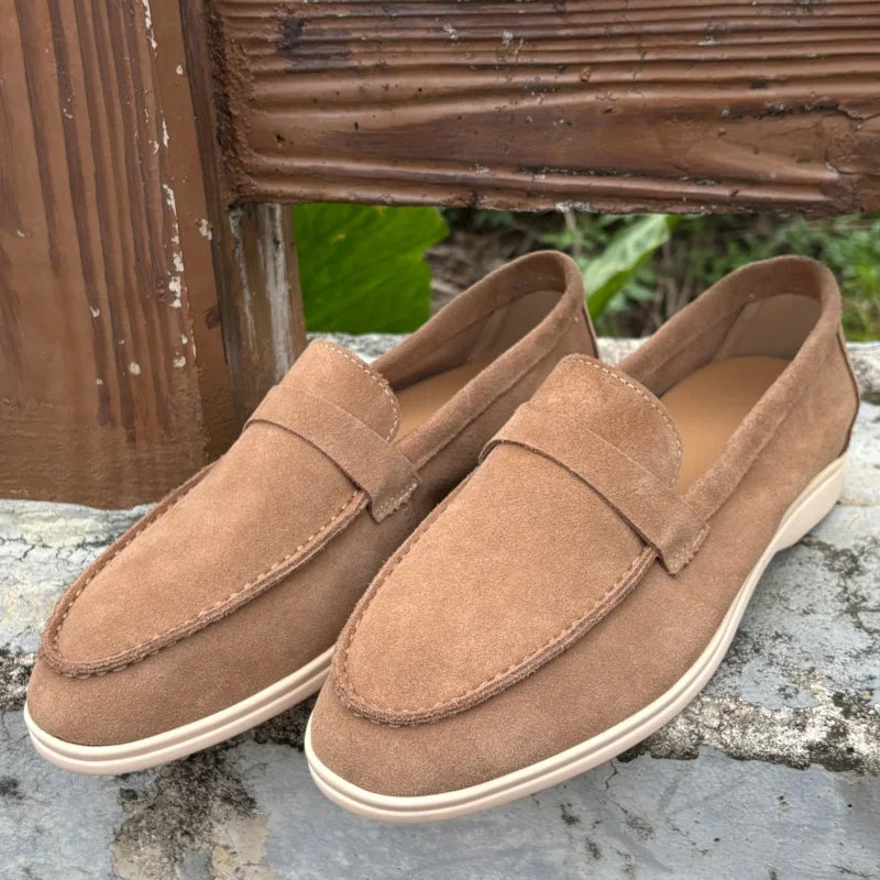 Men's Suede Leather Comfort Loafers
