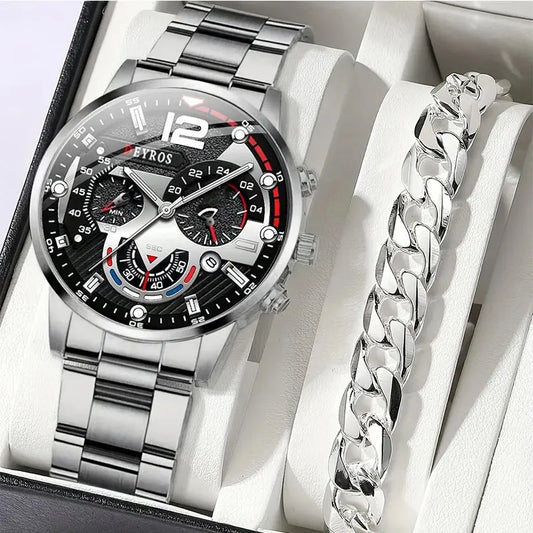 DEYROS Sport Deluxe Quartz Watch