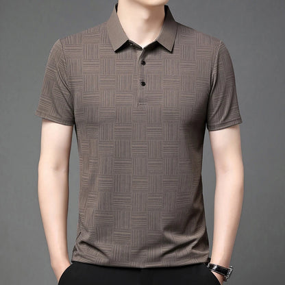 Men's Business Casual Summer Polo Shirt