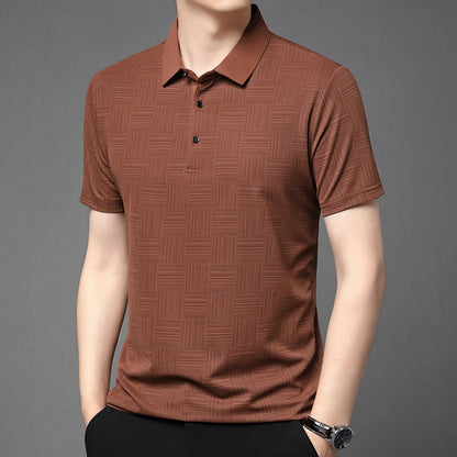 Men's Business Casual Summer Polo Shirt