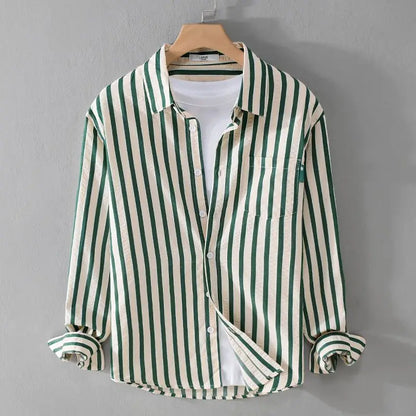 Spring/Summer Men's Square Collar Button