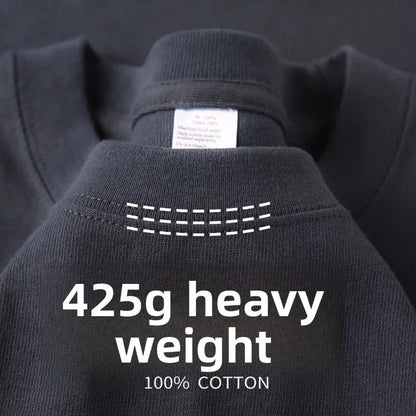 Heavy Wight 425 grams Men T Shirt Cotton