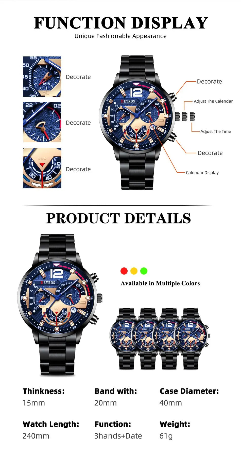 DEYROS Chrono Editio