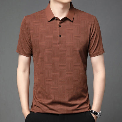 Men's Business Casual Summer Polo Shirt