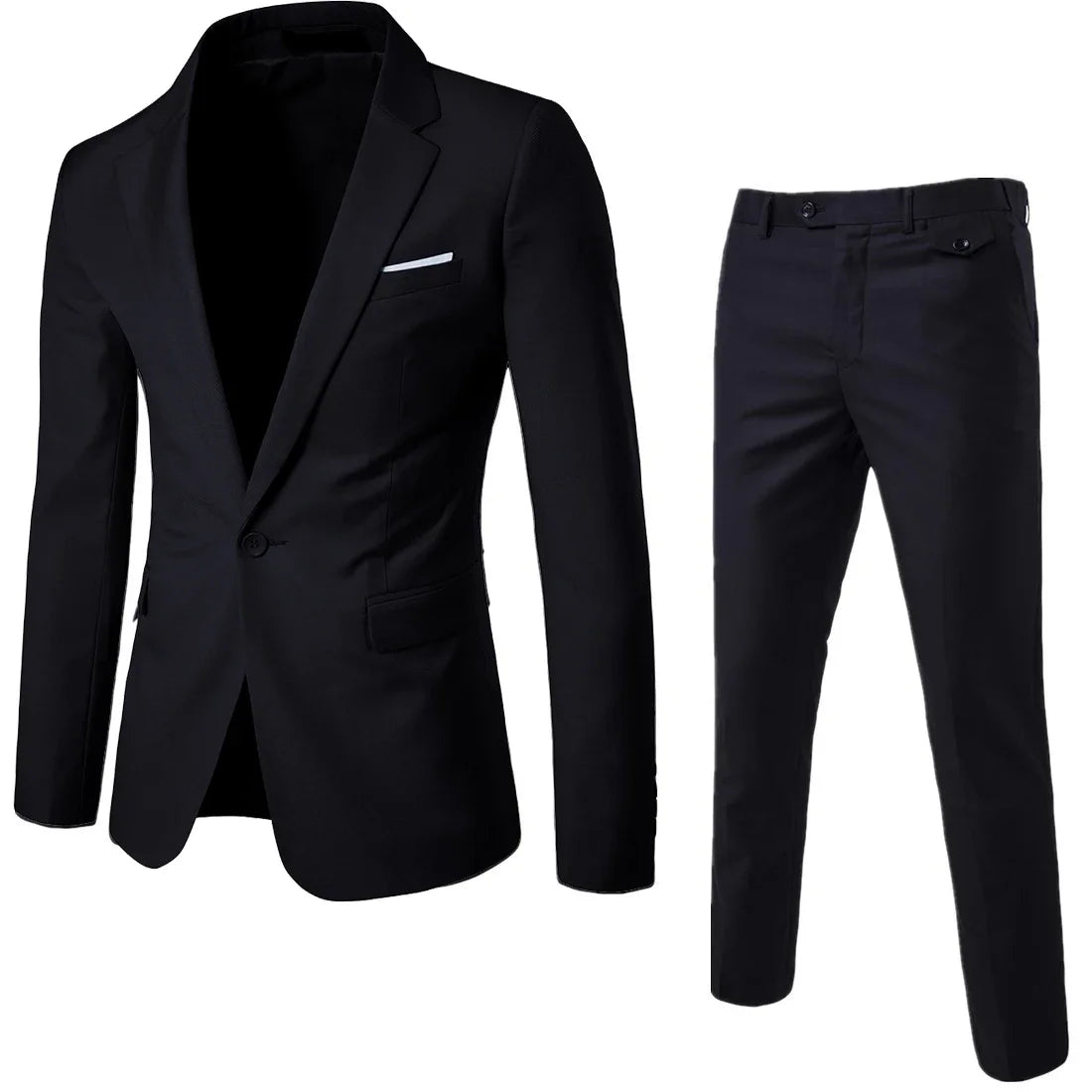 Men Suits For Business Wedding Blazers 2 Pieces 3 Sets Elegant Full Vest Pants Coats 2023 Formal Jackets
