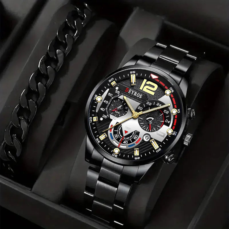 DEYROS Sport Deluxe Quartz Watch