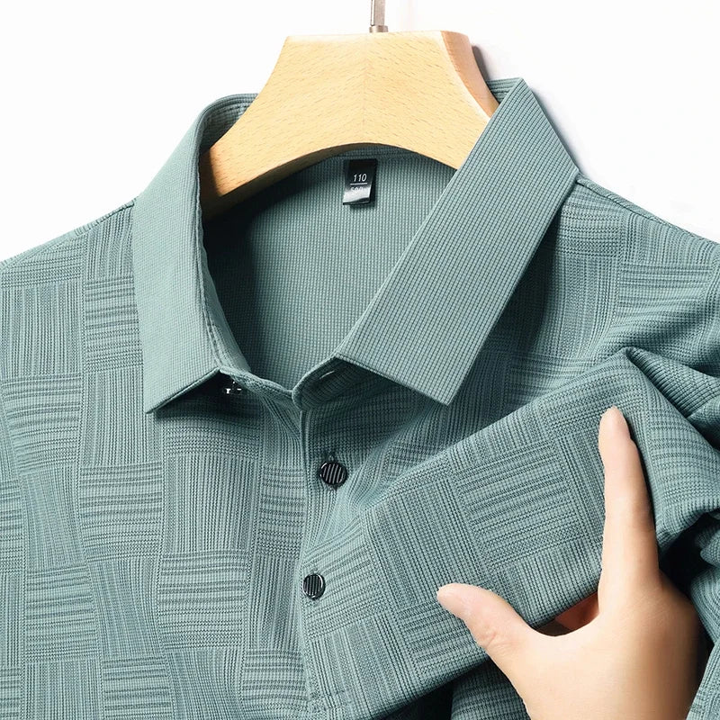 Men's Business Casual Summer Polo Shirt