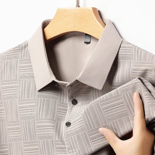 Men's Business Casual Summer Polo Shirt