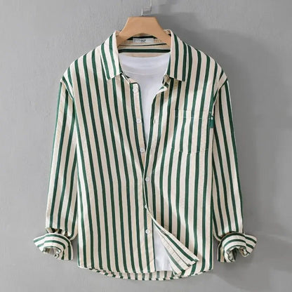 Spring/Summer Men's Square Collar Button