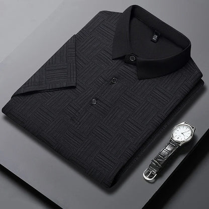 Men's Business Casual Summer Polo Shirt