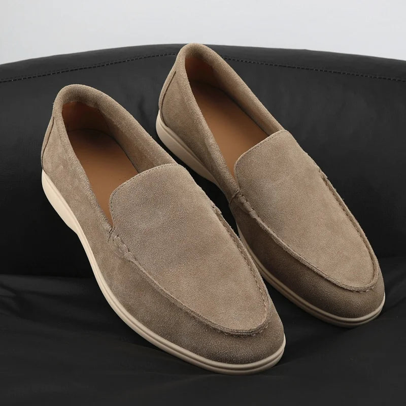 Men's Suede Leather Comfort Loafers