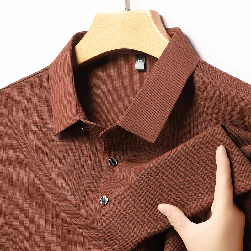 Men's Business Casual Summer Polo Shirt