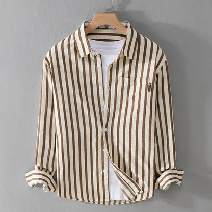 Spring/Summer Men's Square Collar Button