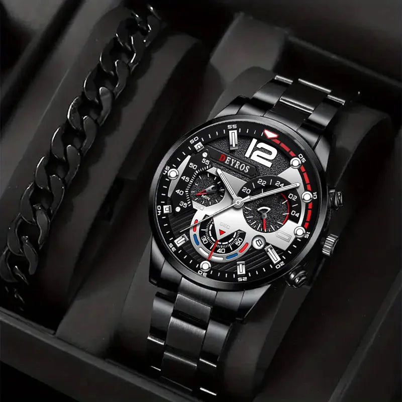 DEYROS Sport Deluxe Quartz Watch