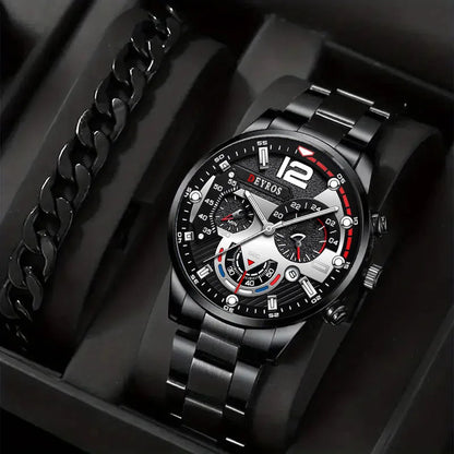 DEYROS Sport Deluxe Quartz Watch