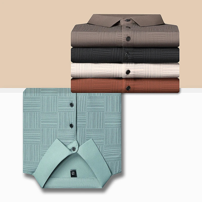 Men's Business Casual Summer Polo Shirt