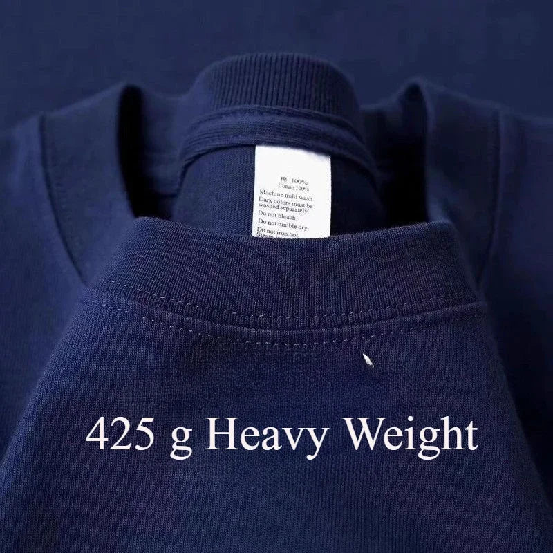 Heavy Wight 425 grams Men T Shirt Cotton