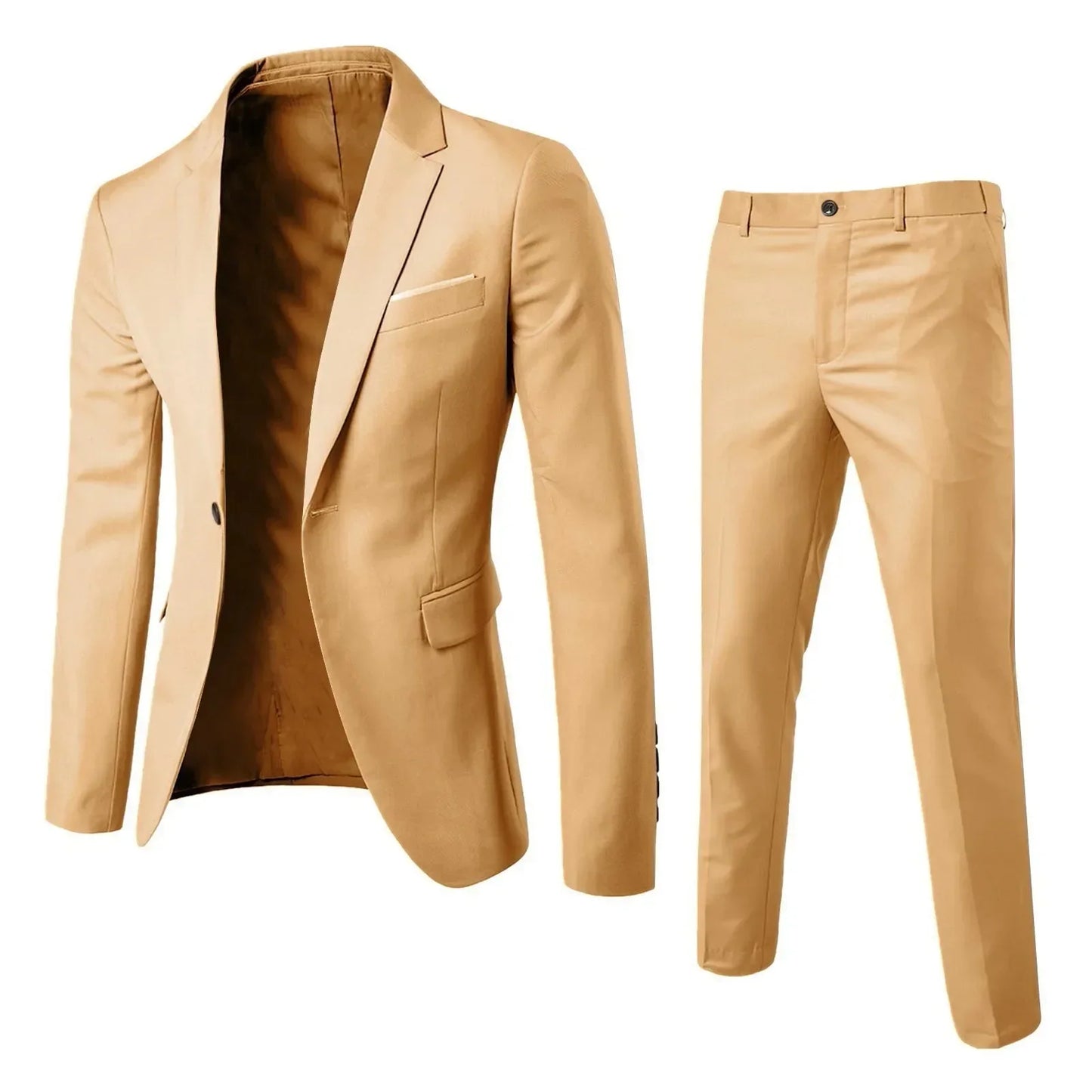 Men Suits For Business Wedding Blazers 2 Pieces 3 Sets Elegant Full Vest Pants Coats 2023 Formal Jackets