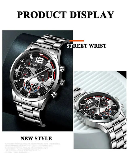 DEYROS Sport Deluxe Quartz Watch