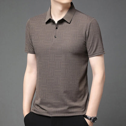 Men's Business Casual Summer Polo Shirt
